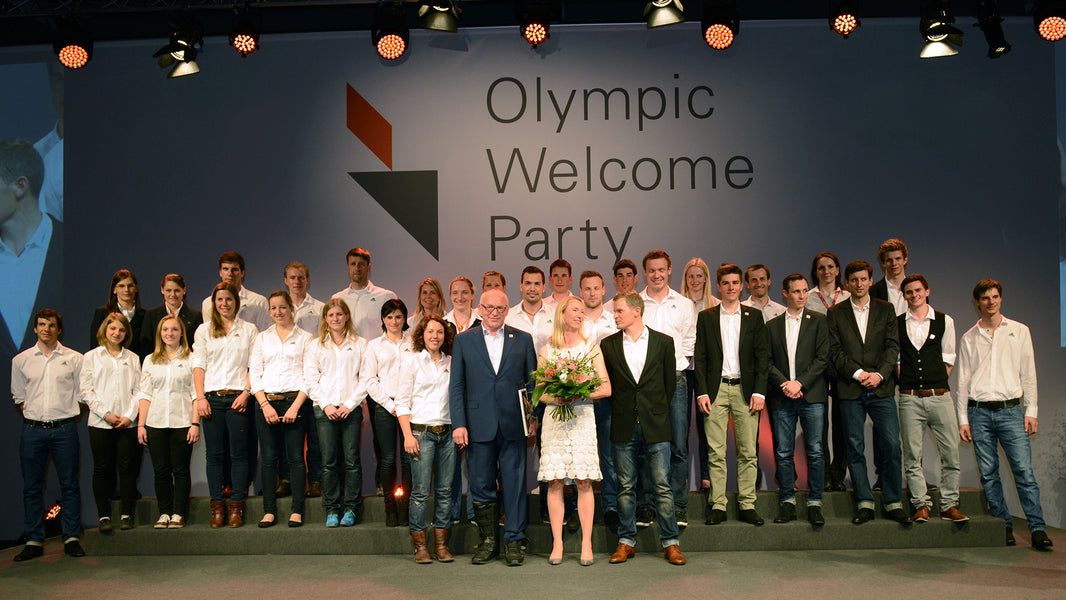 Welcome Party für die Athleten der Olympischen Spiele von Sochi