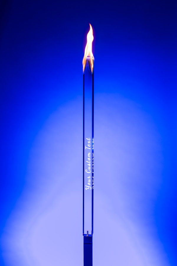 Glasfackel “clearflame individual”