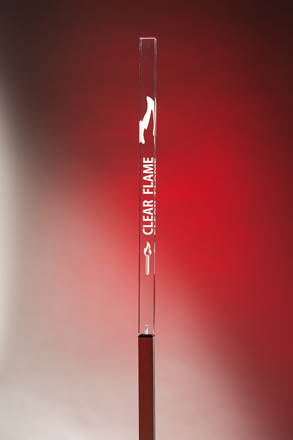 Glasfackel “clearflame individual”