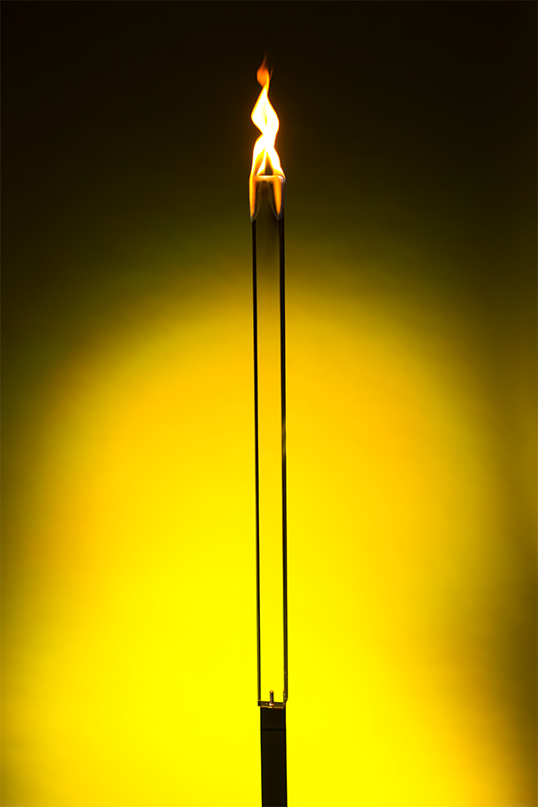 Glasfackel “clearflame clean”