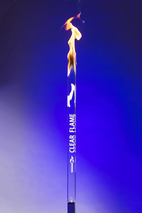 Glasfackel “clearflame individual”