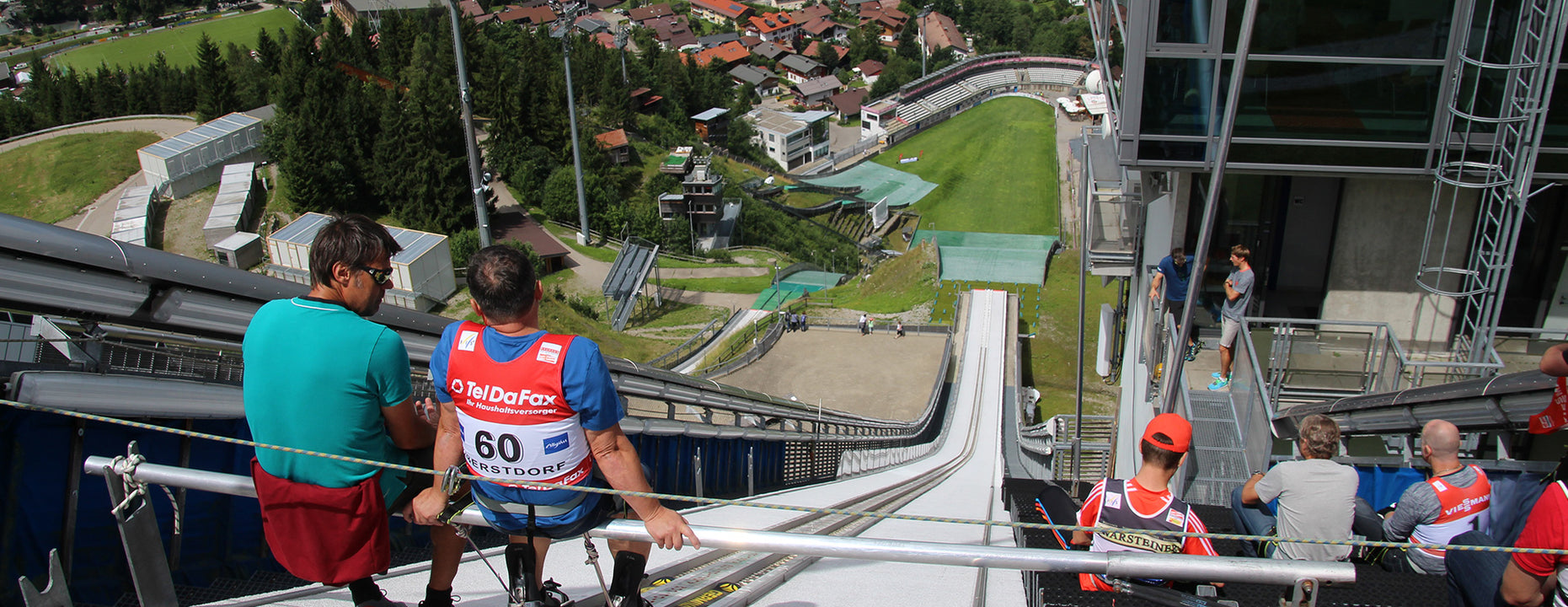 Skisprungfeeling in Oberstdorf