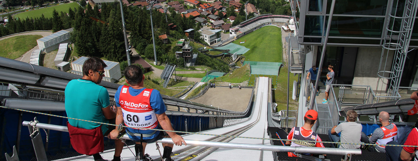 Skisprungfeeling in Oberstdorf