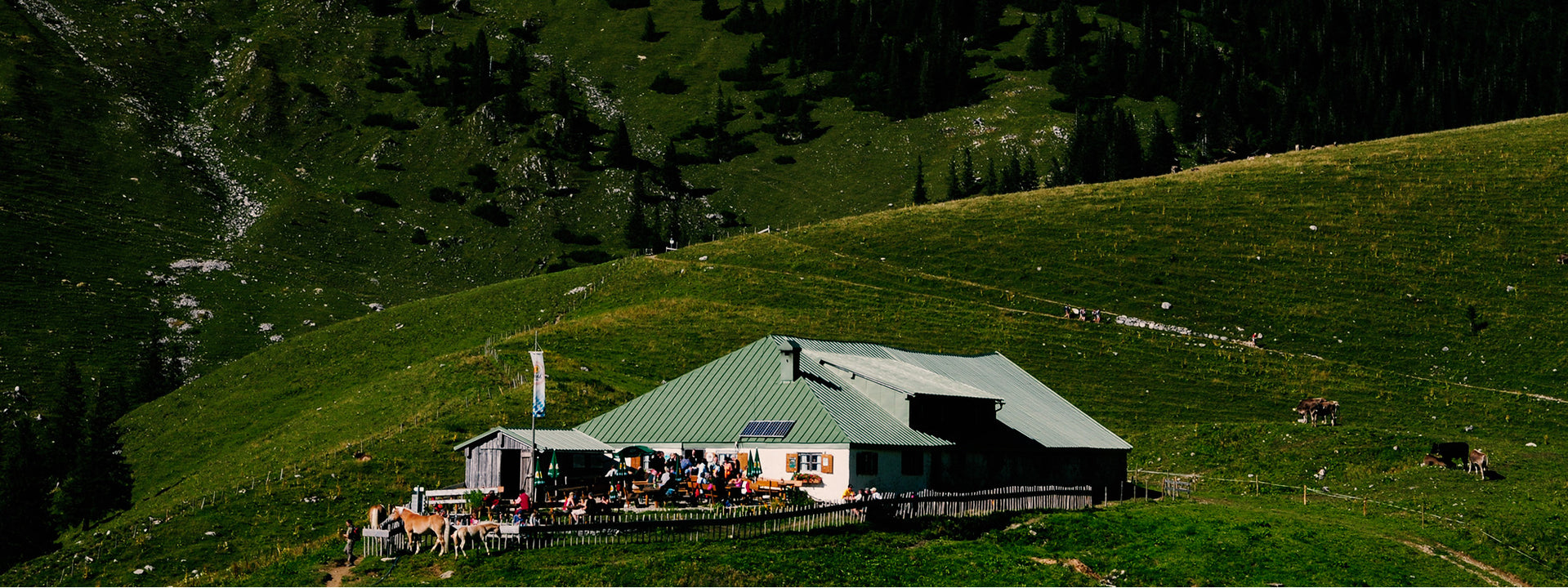 Tagung auf einer Berghütte