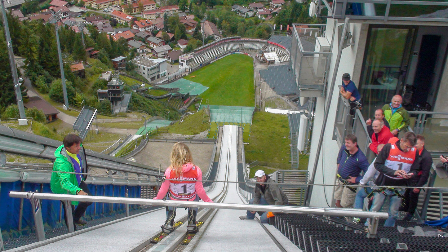 Skisprungfeeling in Oberstdorf