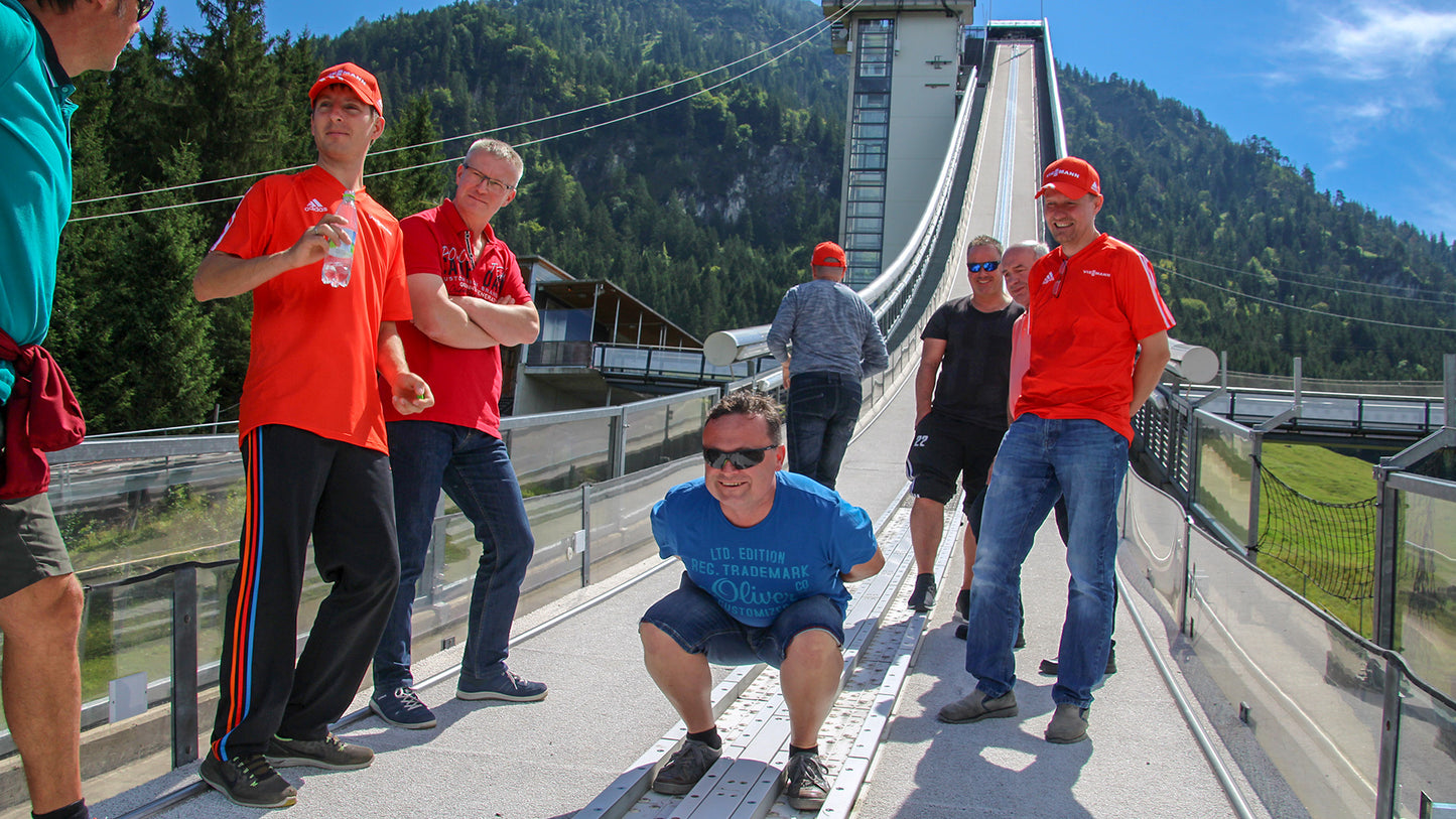 Skisprungfeeling in Oberstdorf