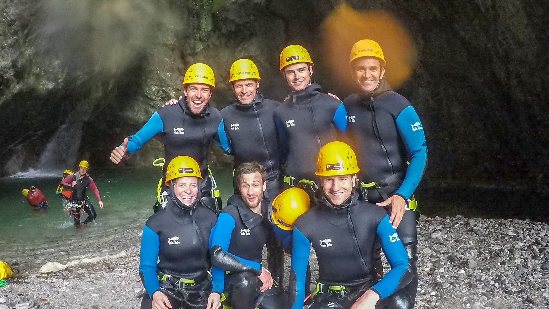 Johannes Rydzek, Tobias Angerer, David Siegel, Franziska Hildebrand, Markus Eisenbichler, Karl Geiger