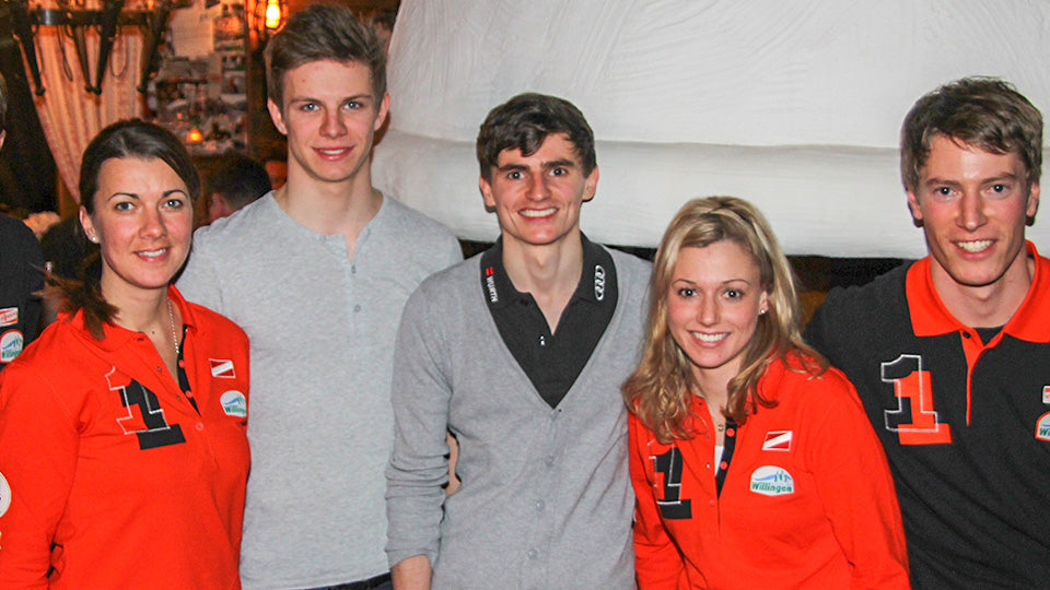 Andreas Wellinger, Skispringer, 2x Olympiasieger, Weltmeister und Richard Freitag, Skispringer, Weltmeister